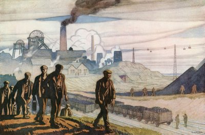 英国産業、石炭 作： George Clausen